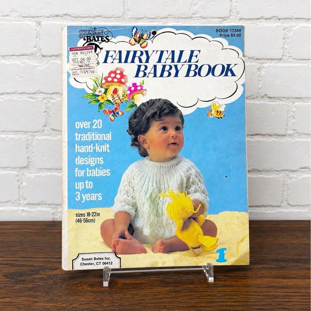 Susan Bates Fairytale Baby Book 17340 Baby Knitting Patterns Book